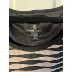 Ronni Nicole NEW Women's  Dress Size 12 Black/Taupe Sheath Short sleeve Crewneck Photo 2