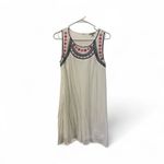 JODIFL  White Embroidered Sleeveless‎ Mini Dress Summer Casual Boho Chic Photo 1