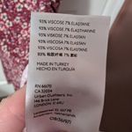 Free People NWOT  Sweet Talker Mini Floral Dress Women's Large Red/White Photo 4