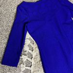 Julia Jordan  textured royal blue scalloped dress small Photo 2