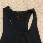 Pure Barre  Black Tank Top with Red Logo Photo 3