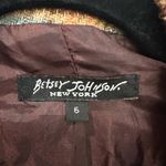 Betsey Johnson Vintage Retro 80s 90’s Plaid Double Breasted Blazer Jacket Size 6 Photo 11
