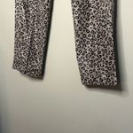 Theory  100% Silk Cheetah Leopard Trouser Pants Cuff Hem 6 Photo 4