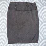 B. Wear  Charcoal Gray/Black Pencil Dress Skirt Juniors 7 Photo 0