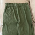 Loft Elastic waistband wide leg linen blend pants Photo 7