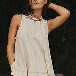 Free People Beach Strada Tank Top Barnacle Island Sleeveless Size XS Photo 0