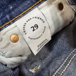 Lovers + Friends Austin Super High Rise Cut Off Short in Horizon Size 29 Photo 8