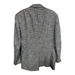 Stafford Vintage Glen Plaid Wool Blazer Tailored USA Power Suit Jacket Womens Lg Photo 2