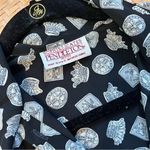 Pendleton Vintage 90’s  crown printed satin blouse‎ Photo 2