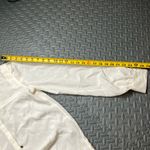 Jennifer Lopez  Women's See Through‎ Cream Long Sleeve Blouse Size XS Photo 5