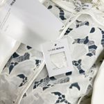 Nadine Merabi Velvet Lace Blazer White Size 12 Photo 11