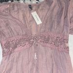 Alya  maci duster Beautiful mauve maxi duster Photo 1