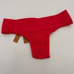 SKIMS  Knit Swim Cheeky Bottom Magenta Hot Pink Swimsuit Size XXS Photo 2