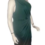 SheIn Dark Green One Shoulder Dress Photo 1