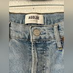AGOLDE  Riley High Rise Straight Crop Jeans sz 27 Photo 4