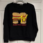 Divided  Black MTV Graphic Sweatshirt Photo 0