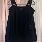 Boston Proper NWT  Size S Black Cold Shoulder Top Photo 0