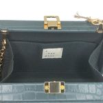 A New Day Green Crocodile Buckle Closure Mini Clutch Crossbody Handbag Photo 7