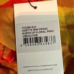 Faithfull the Brand  Odette Tropical Print Mini Halter Dress Photo 10