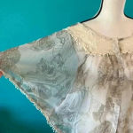 American Rag ⭐️  cie sheer blouse in size medium Photo 1