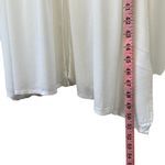 NWT Akasa Sz 6 Women's White Crochet Lace Vneck Hook Eye Front Cover Up Boho Photo 10