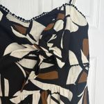 Audrey Parks X Francesca’s Brown And Black‎ Floral Jumpsuit Size Medium Photo 3