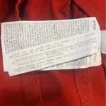 ZARA Overall Mini Dress Peekaboo Back Top Stitching Orange Small Photo 7