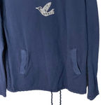 Fresh Produce  Women’s Navy Blue French Terry Pullover Sweatshirt Size XS / S Photo 3