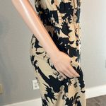 Anthropologie  The Somerset Jumpsuit Black Ecru Fan Favorite Slimming SMALL #138 Photo 8