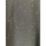 Eileen Fisher  black sequin open from cardigan size S Photo 2