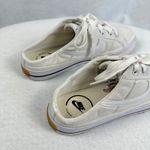 Nike Court Royale 2 Low Mules Canvas White Sneakers Shoes Women US 7.5 EU 38.5 Photo 4