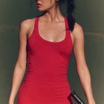 FP Movement Little Bit Of Love Skortsie color winterberry size small EUC Red Photo 0