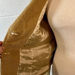 Misha Y2K Vintage Tan Corduroy Floral Embroidered Sequin Blazer Jacket Size XL Photo 9