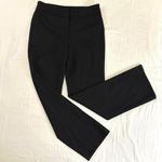 Ann Taylor Italian Fabric Wool Blend Black Red Pinstripe Margo Dress Pants Sz 6 Photo 0