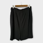 J.Crew Womens size 12 Ruffle Pencil Skirt in 365 Crepe Black Lined h6113 Photo 3