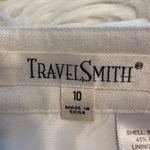 Travel Smith Linen Skirt size 10 two front pocket’s length 23” waist 30” flat Photo 5