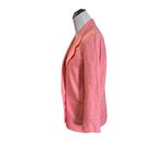 Herman Geist  linen pink double sided blazer jacket petite size 12 Photo 1
