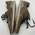 UGG  Tye Leather Lace Up Sneakers Brown Nubuck Sz 9.5 Photo 10