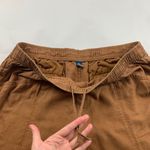 Old Navy Sisal Brown Linen Blend High Rise Slim Leg Pant 2X Photo 2