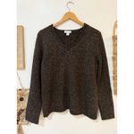 Christopher & Banks 2000s Brown V-Neck Sweater size XL Photo 2