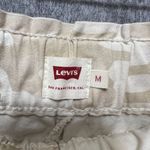 Levi's  Camo Print Joggers Drawstring Waist Casual Pants Women's Size M Tan‎ Photo 2