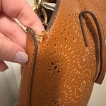 Carlos Santana Circle Leather Purse Photo 4