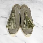 Bettye Muller  Rabat Espadrille Tassel Slides Olive Size EU 39 Photo 3