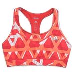 Adidas Coral Climalite Techfit Athletic Bra Size Medium Photo 0