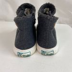 blowfish  women's Mabbit gray knit zip high top sneakers shoes casual neutral 7 Photo 2