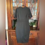 Alexia Admor Midi Dress - Short Sleeve Mock Neck Pencil Dress - Black Photo 1