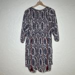 Anthropologie Floreat by Women's Zhara Floral Paisley Sheer Peasant Dress Small Photo 1