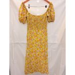 Faithfull the Brand Faithful The Brand Agathe‎ Garden Floral Midi Dress US 6 Romantic Fall Floral Photo 3