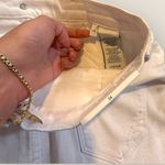 J Brand  | Leila Mid Rise White Denim Pencil Skirt | Size 26 Photo 8