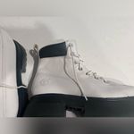 Timberland NEW SKY 6 Inch Lace Up Platform Boots White Nubuck Size 10 Leather Photo 8